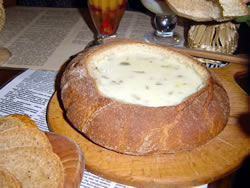 Sopa típica eslovaca