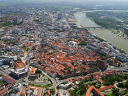 Vista aérea de Bratislava